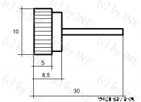 D178989 - Einpressdiode 10mm / 35A Lucas