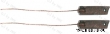 JAAX33 - 8x5x28,5mm Lichtmaschinenkohlen für Denso